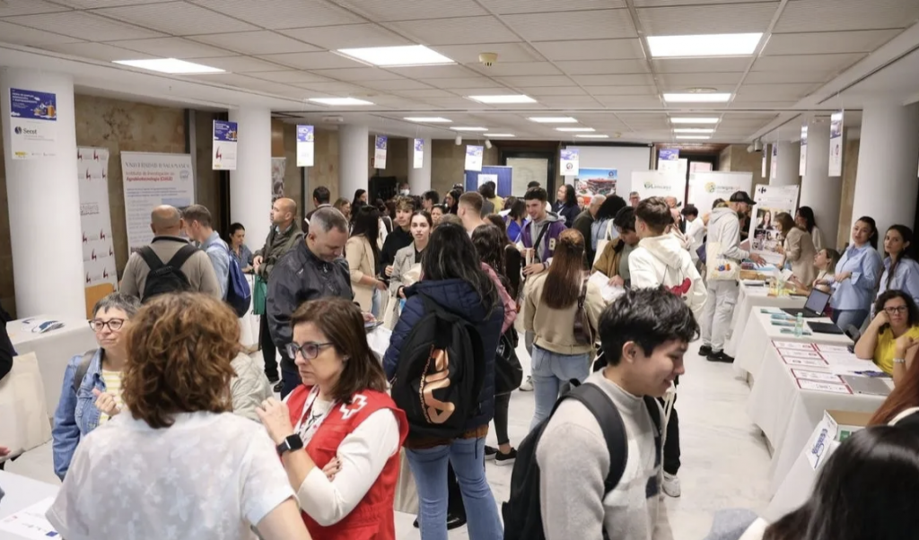&Eacute;xito de participaci&oacute;n en la V Feria de Empleo de Salamanca de la C&aacute;mara de Comercio de Salamanca con m&aacute;s de 2.000 asistentes